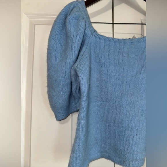 English Factory Off The Shoulder Soft Knit Sweater M - Picture 2 of 4